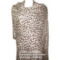 Xale Leopardo Natural de Cashmere